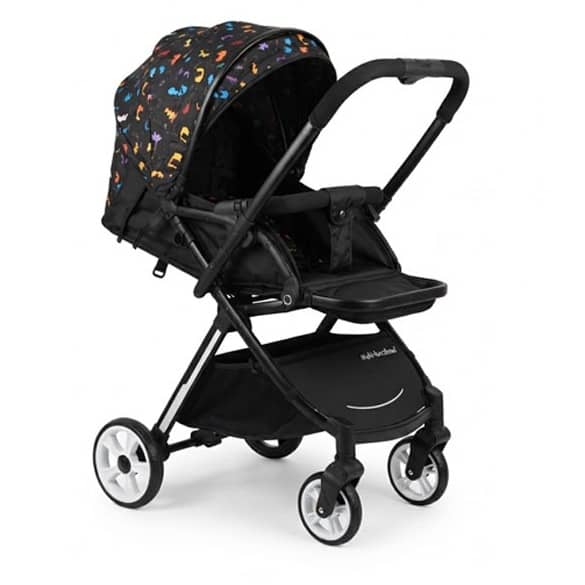 Baby Stroller with Foldable Design, Adjustable Canopy & Storage Basket – 0–36 Months