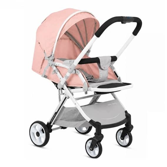 Baby Stroller with Foldable Design, Adjustable Canopy & Storage Basket – 0–36 Months