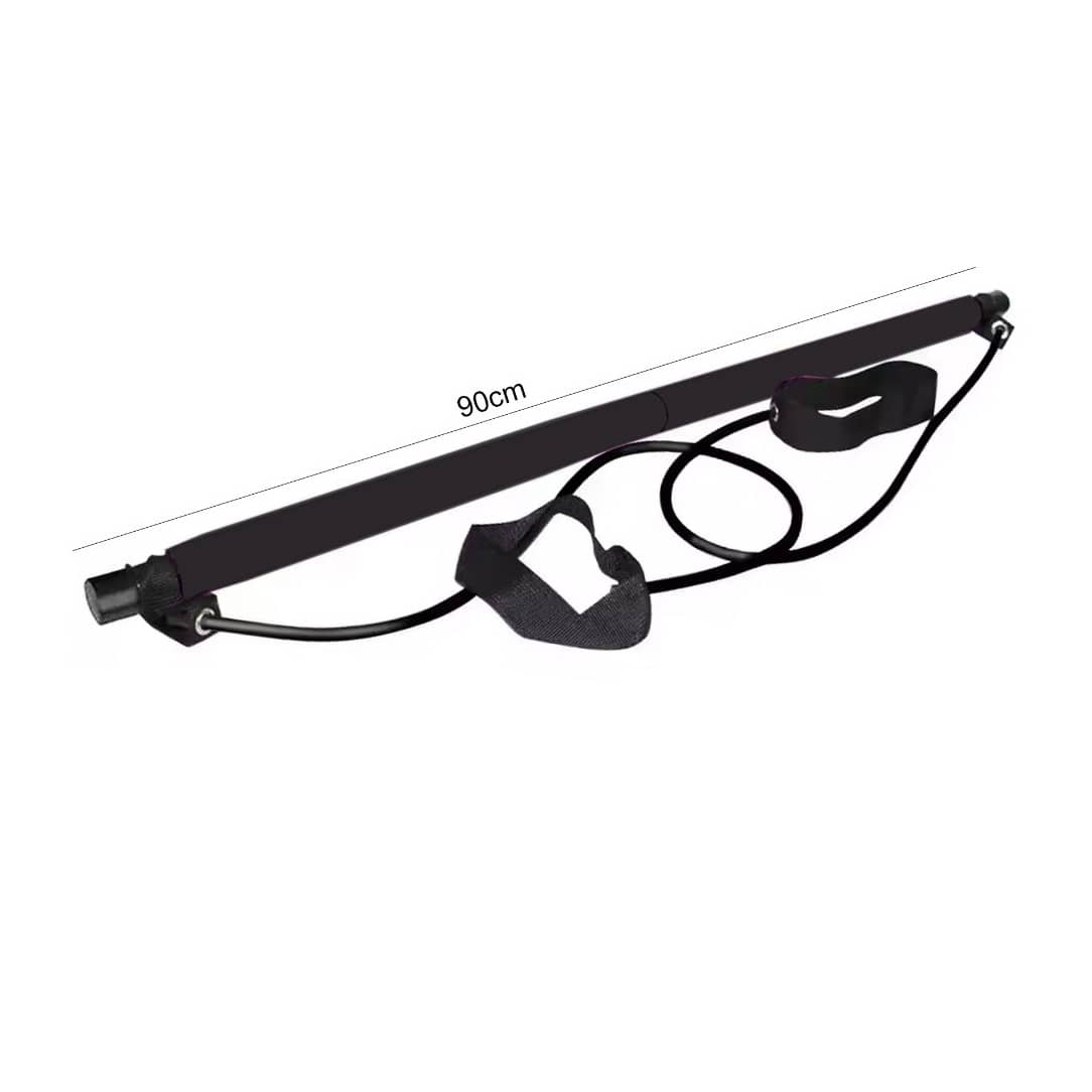 Pilates Stick Fitness Bar – Elastic Resistance Workout Bar"SC-83213"