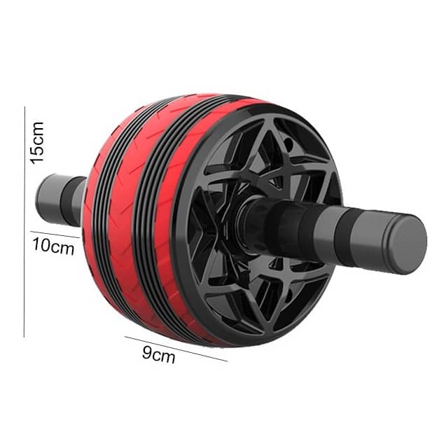 AB Fitness Wheel Roller (Non-Slip Ab Carver) with Kneeling Mat – SC-84002