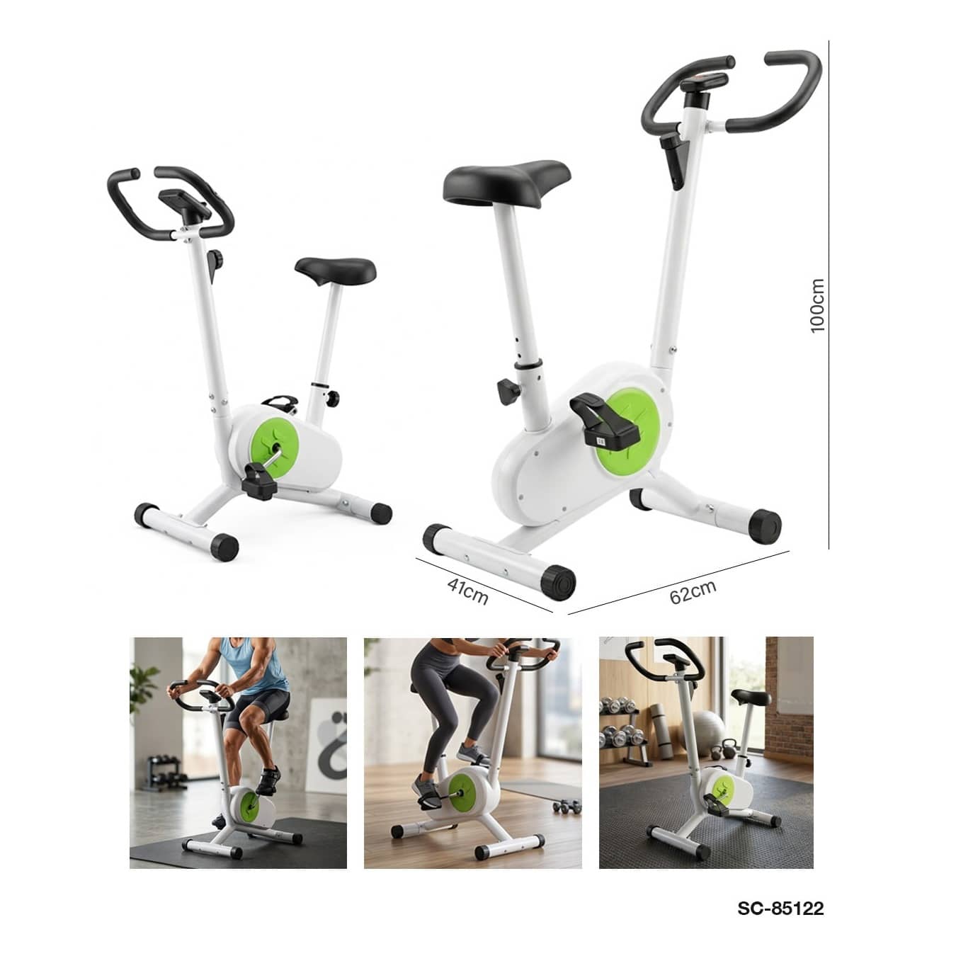 Exercise Cardio Bike with LCD Display – Chang Sport | SC-85122