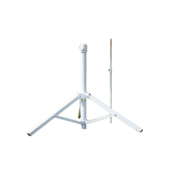 Foldable Umbrella Stand with Adjustable Knob – Portable Tripod Base