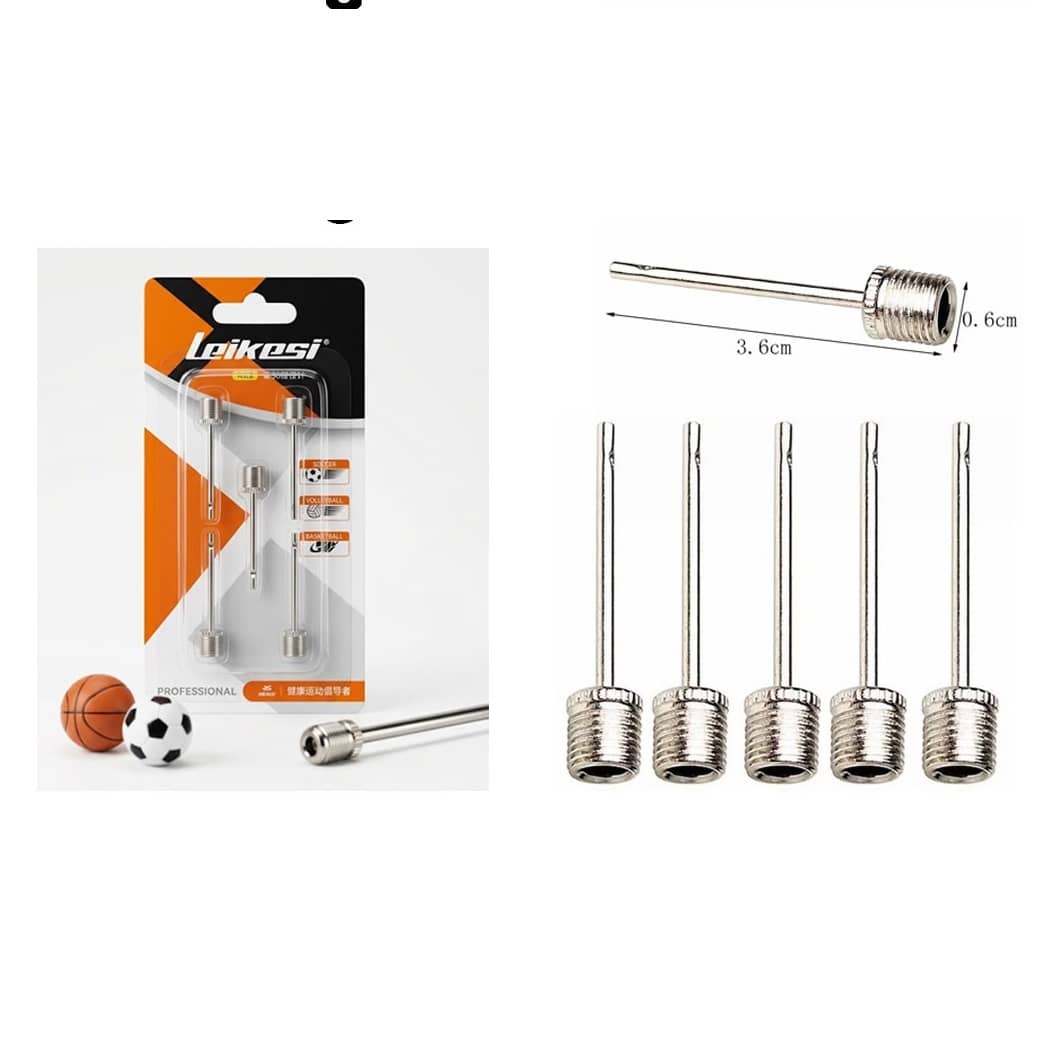 5-Piece Stainless Steel Ball Pump Needle Set