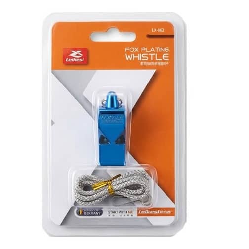 Metal Sports Whistle with Lanyard – Coaches & Referees