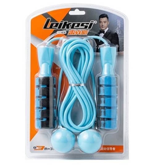 2-in-1 PVC Adjustable Skipping Rope – Corded & Cordless Jump Rope