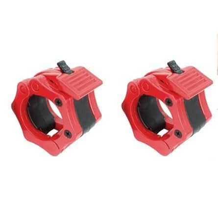 Barbell & Dumbbell Locking Clips – 1 Pair Quick-Lock Collars