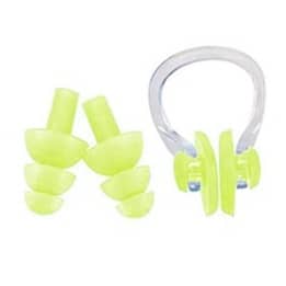 Silicone Nose Clip & Earplugs Swimming Set