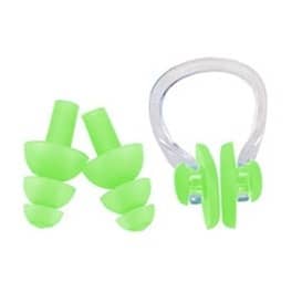 Silicone Nose Clip & Earplugs Swimming Set