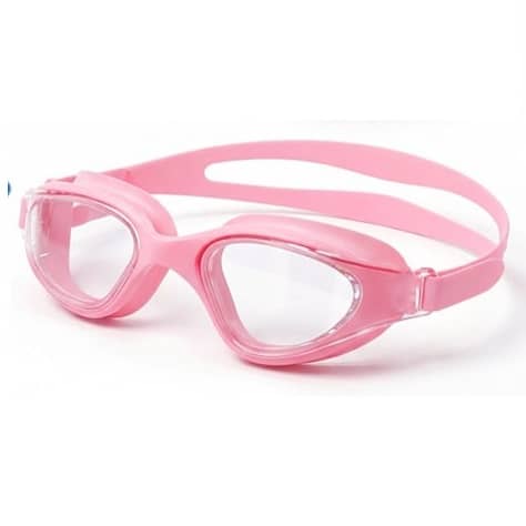 Kids & Teens Anti-Fog UV Shield Swimming Goggles with Earplugs