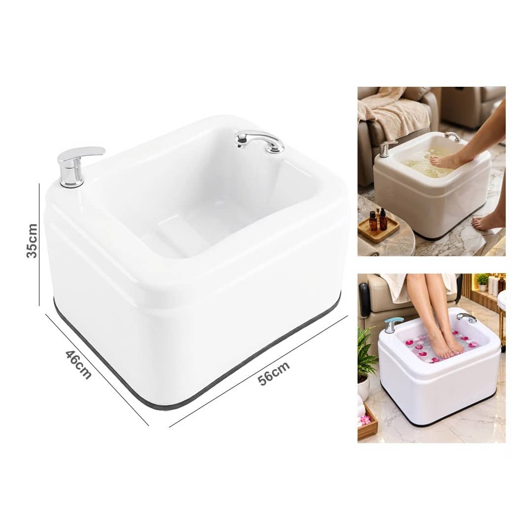Fiberglass Pedicure Foot Spa Basin