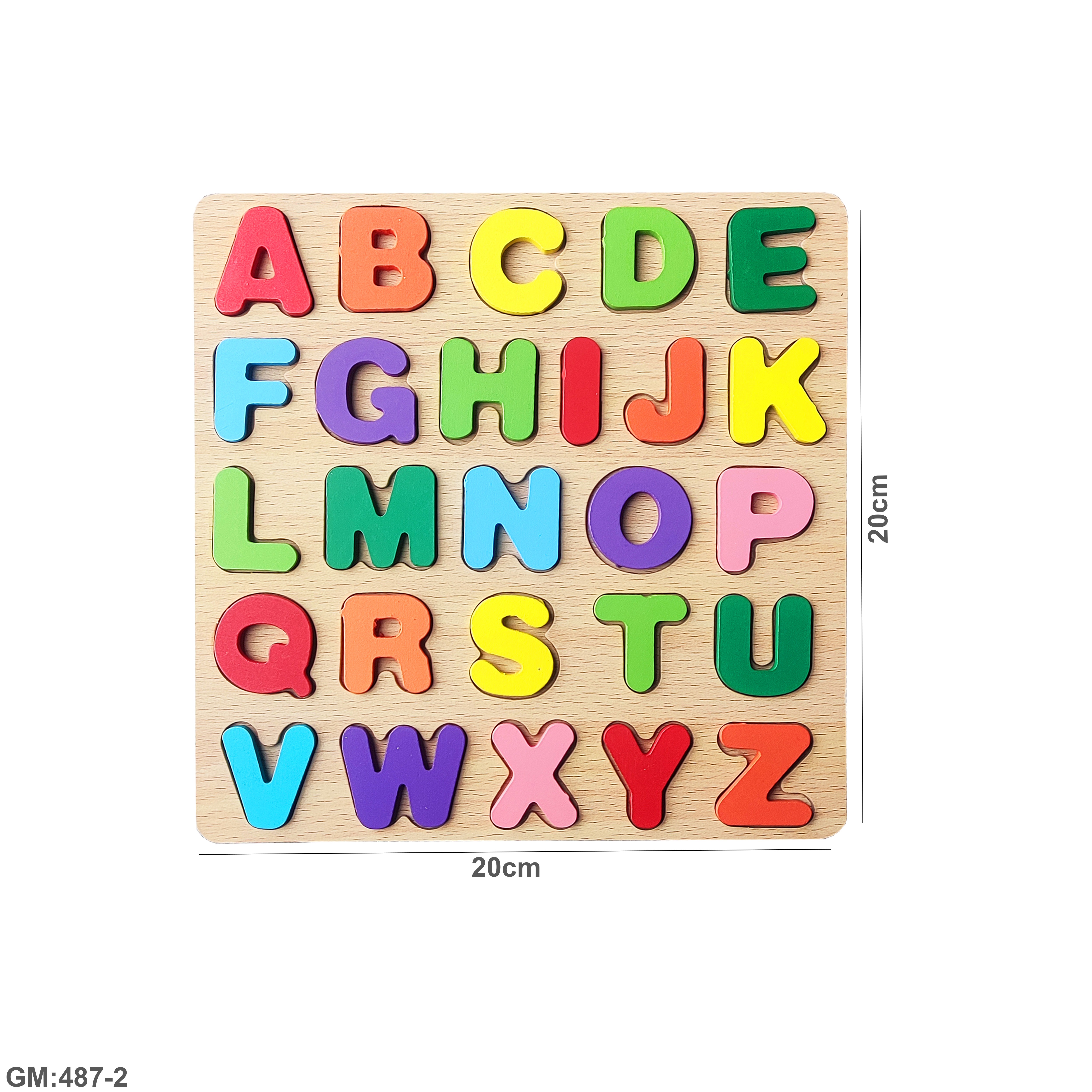 اللغز التعليمي الخشبي "487-2"