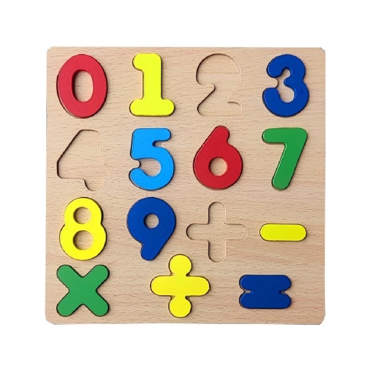 اللغز التعليمي الخشبي "487-2"