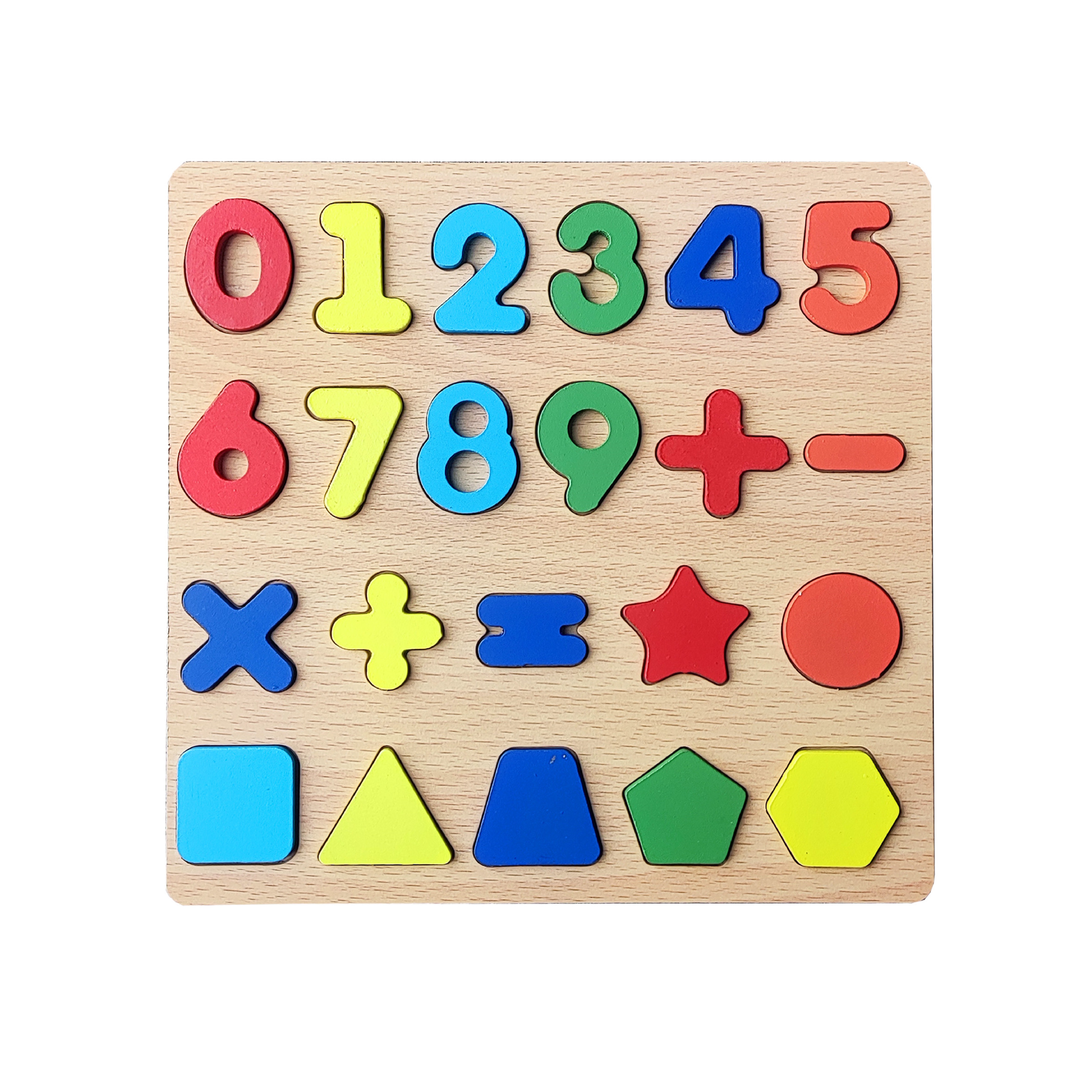 اللغز التعليمي الخشبي "487-2"