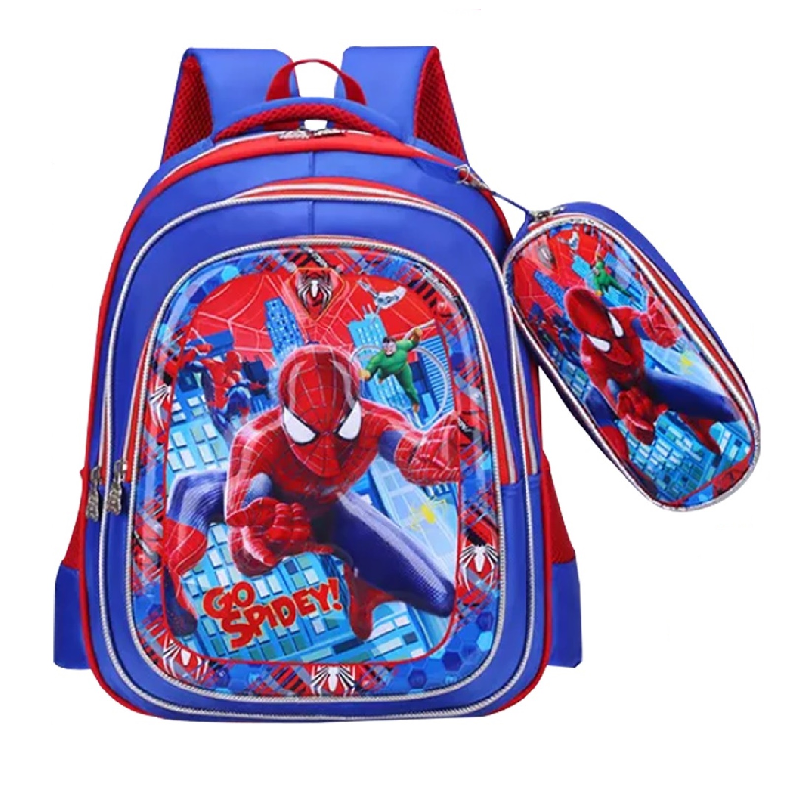 حقيبة مدرسية للأطفال مع حافظة أقلام "dt-8"