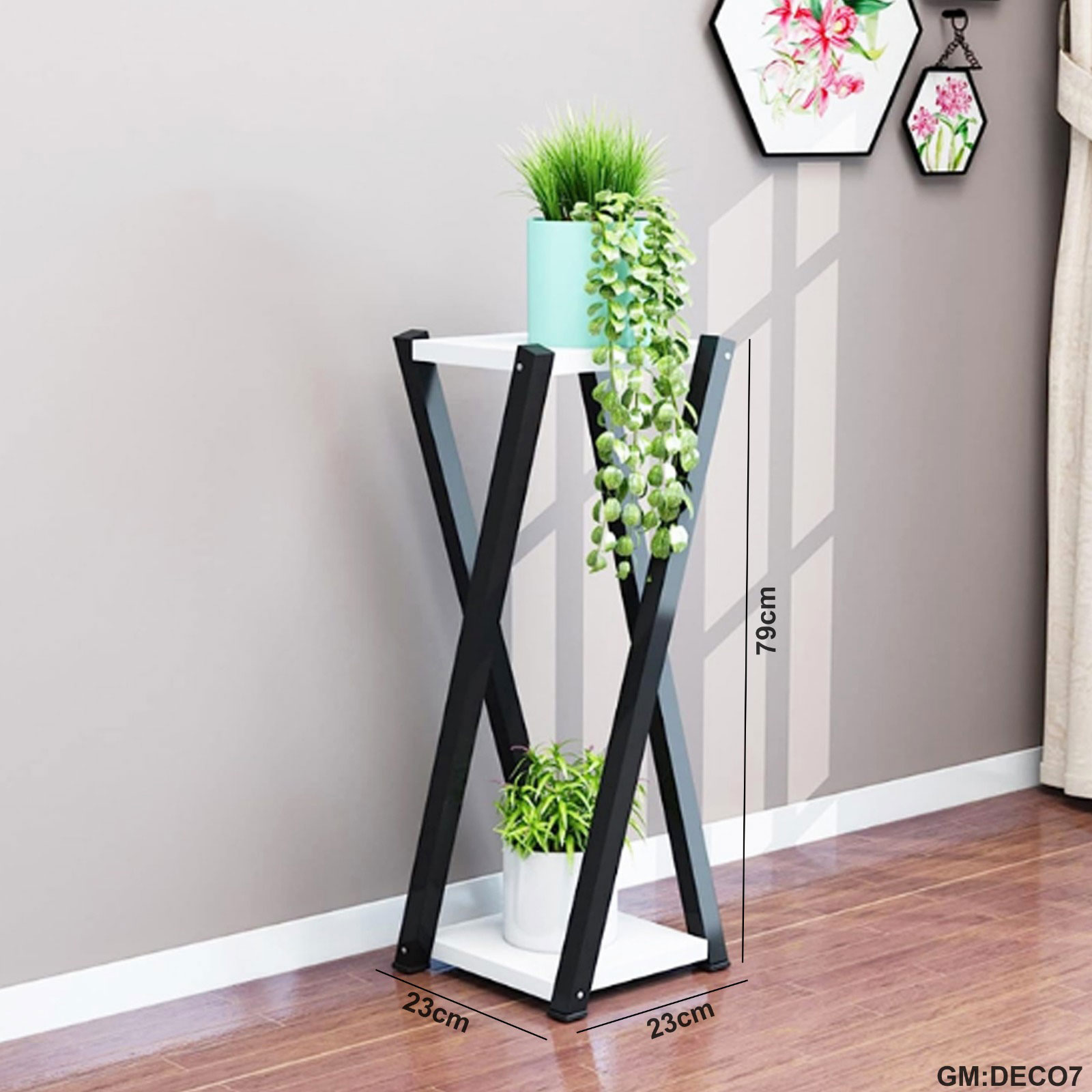 وقفة وعاء الأزهار "ديكو7"