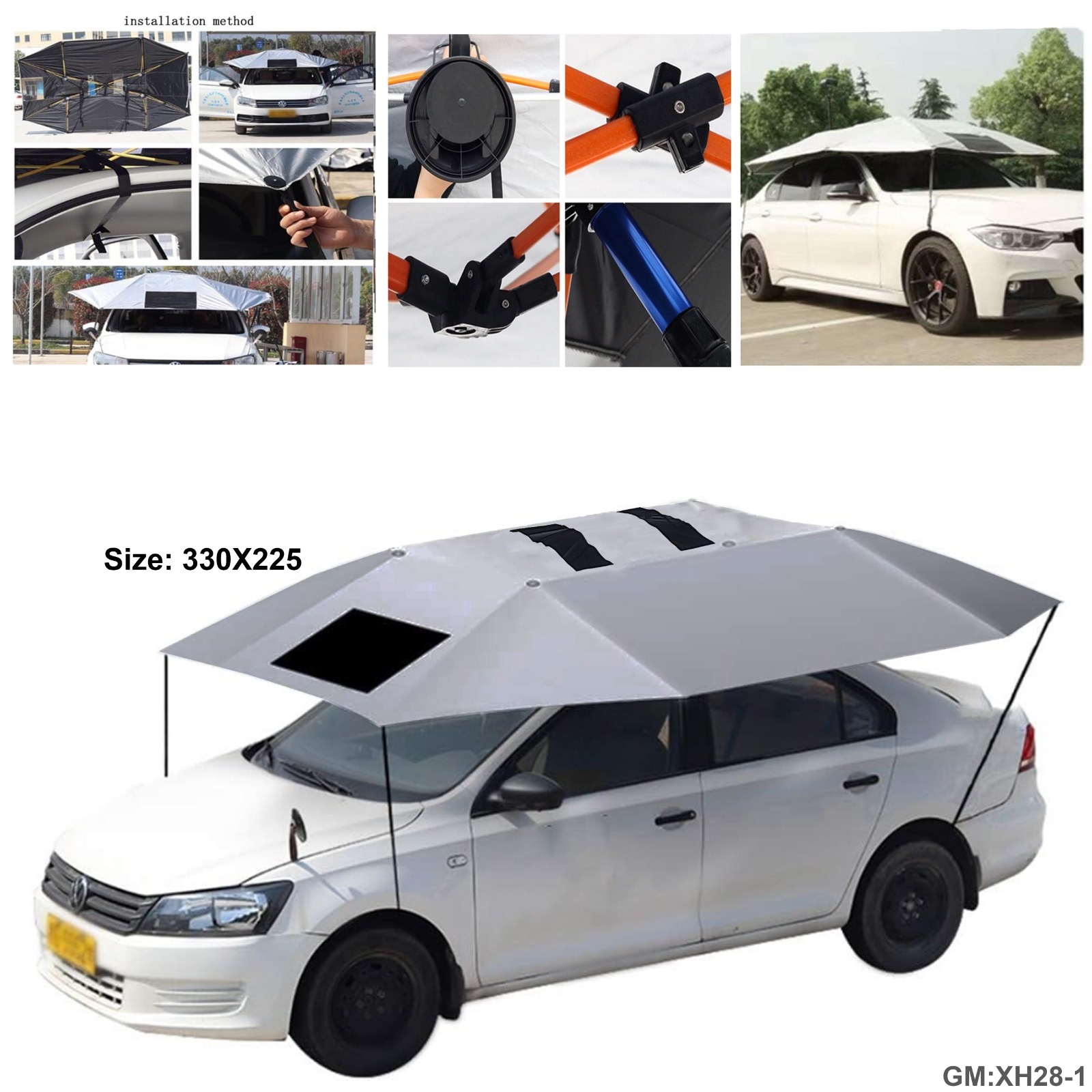 Foldable Protection Car Umbrella Tent "xh28-1"