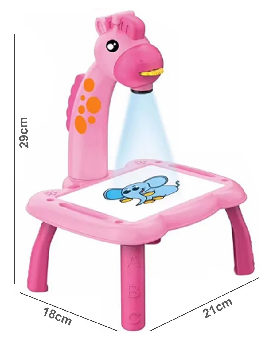 طاولة مكتب للرسم بمشروع البروجيكتور الخاص بالأطفال LED "388-7"