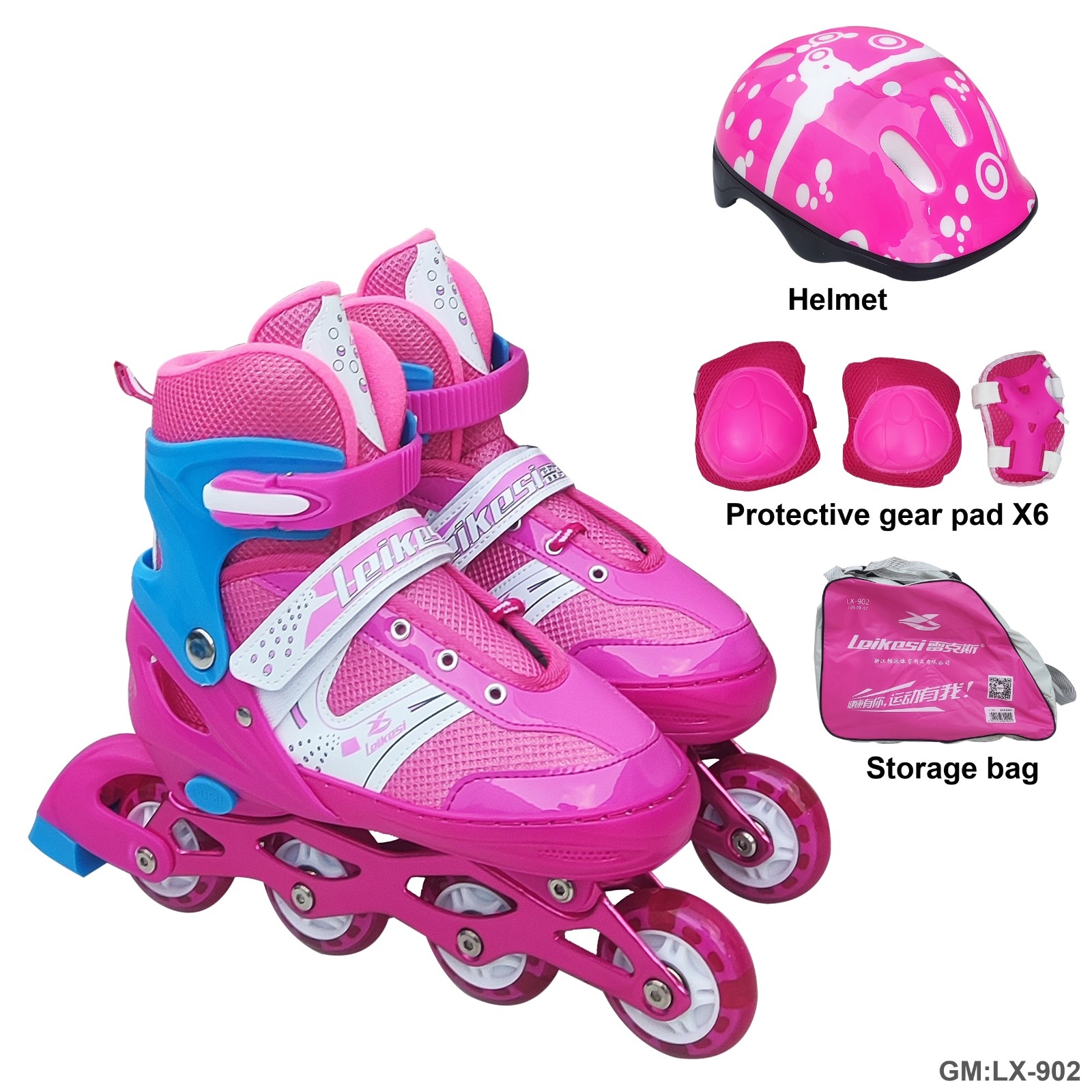 Adjustable Roller Skates "lx-902"