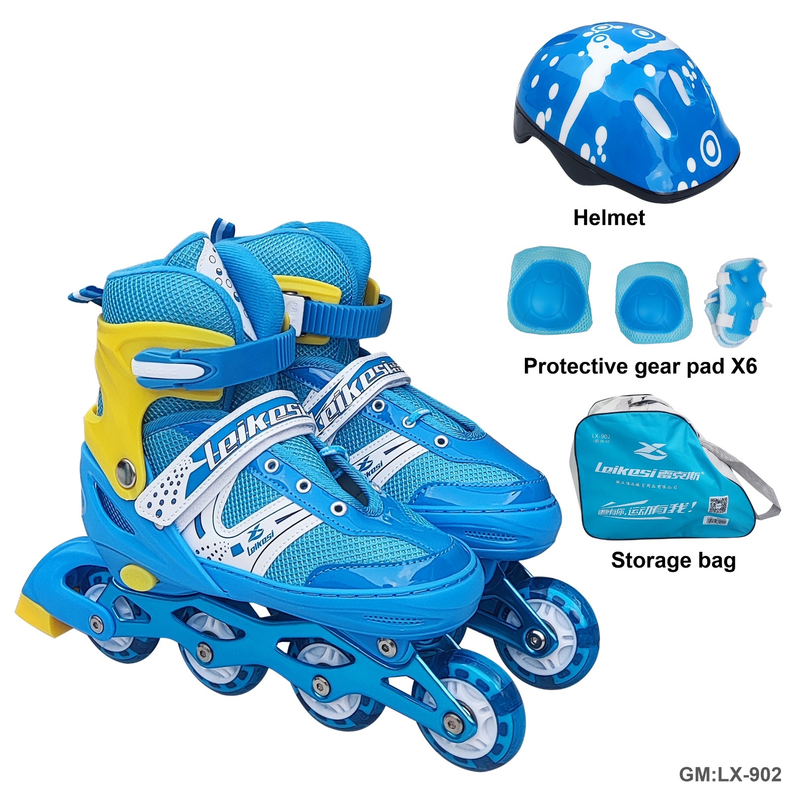 Adjustable Roller Skates "lx-902"