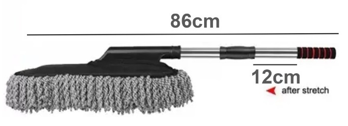 ممسحة غسيل السيارة بقضيب فولاذي طويل "xh24-1"