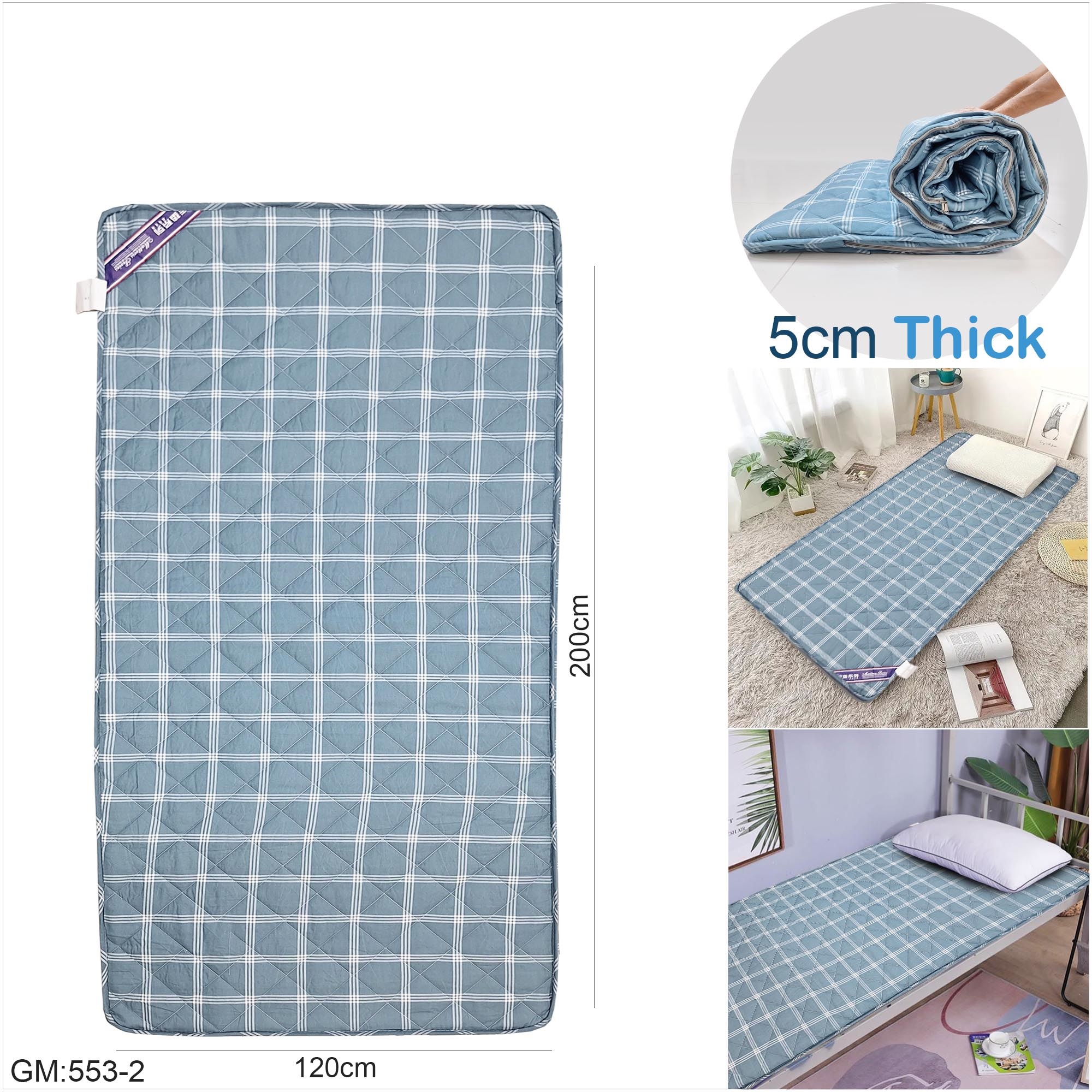 Soft Folding Mattress "cu402-2"