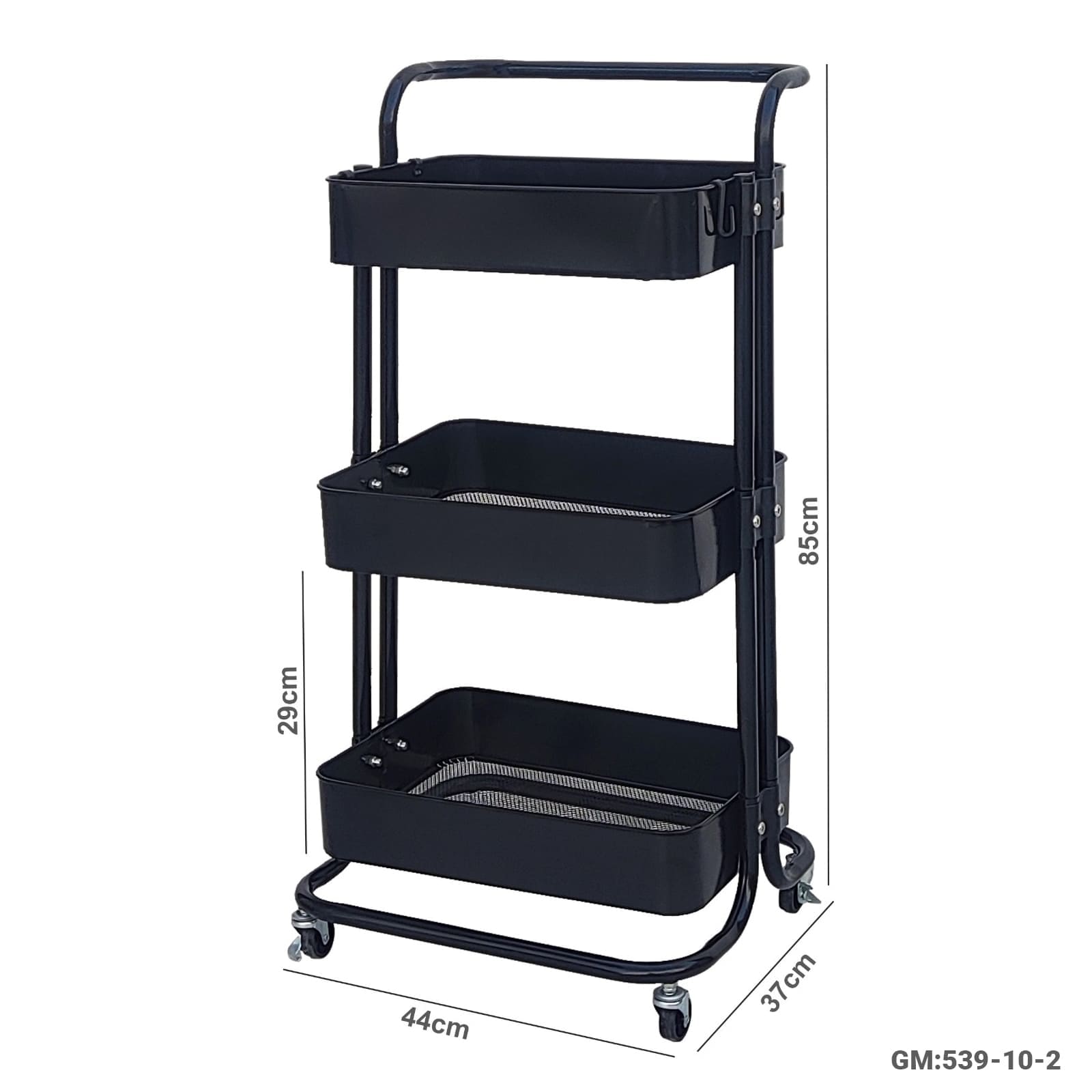 منظم متعدد الاستخدامات ثلاثي الطبقات للمطبخ "539-10-2"