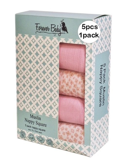 Muslin Nappy Square "cl184-1"