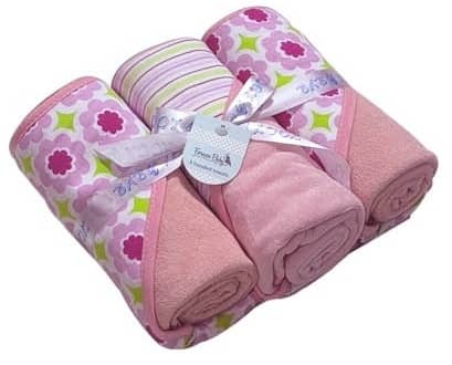 Hooded Towels for Baby 3pcs Sets Size: 75X75cm "cl186-3"
