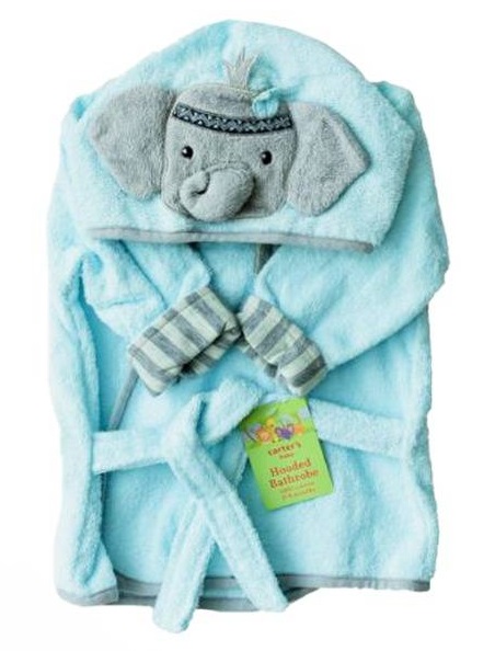 Baby Hooded Bathrobe "cl186-1"