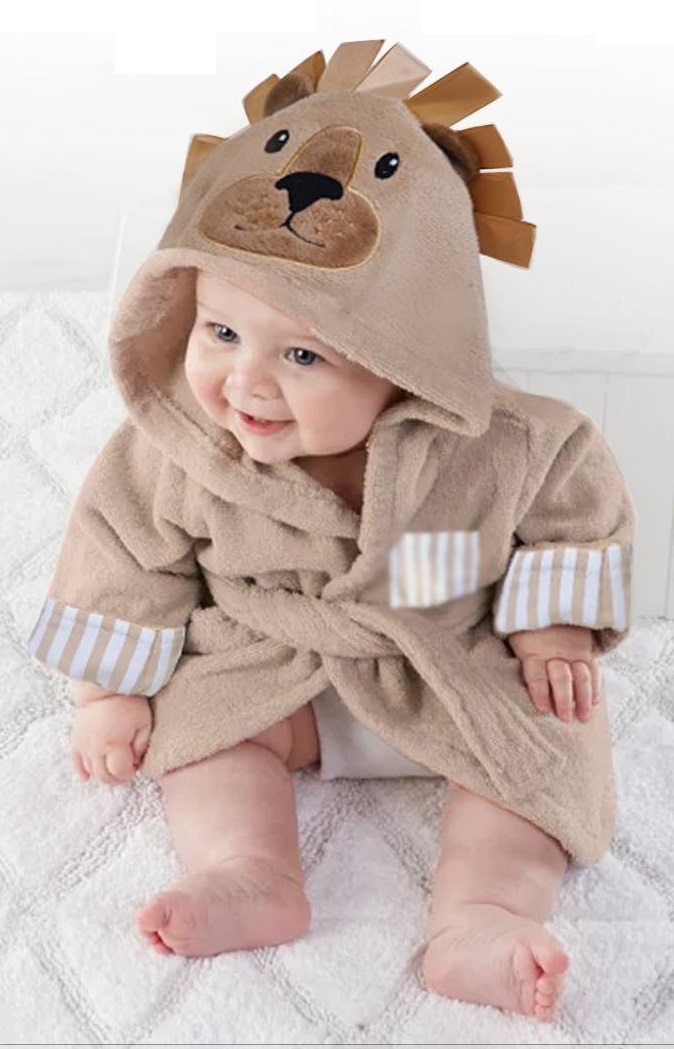 Baby Hooded Bathrobe "cl186-1"