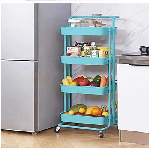 منظم تخزين متعدد الاستخدامات بـ4 طبقات وعجلات "539-10-3"