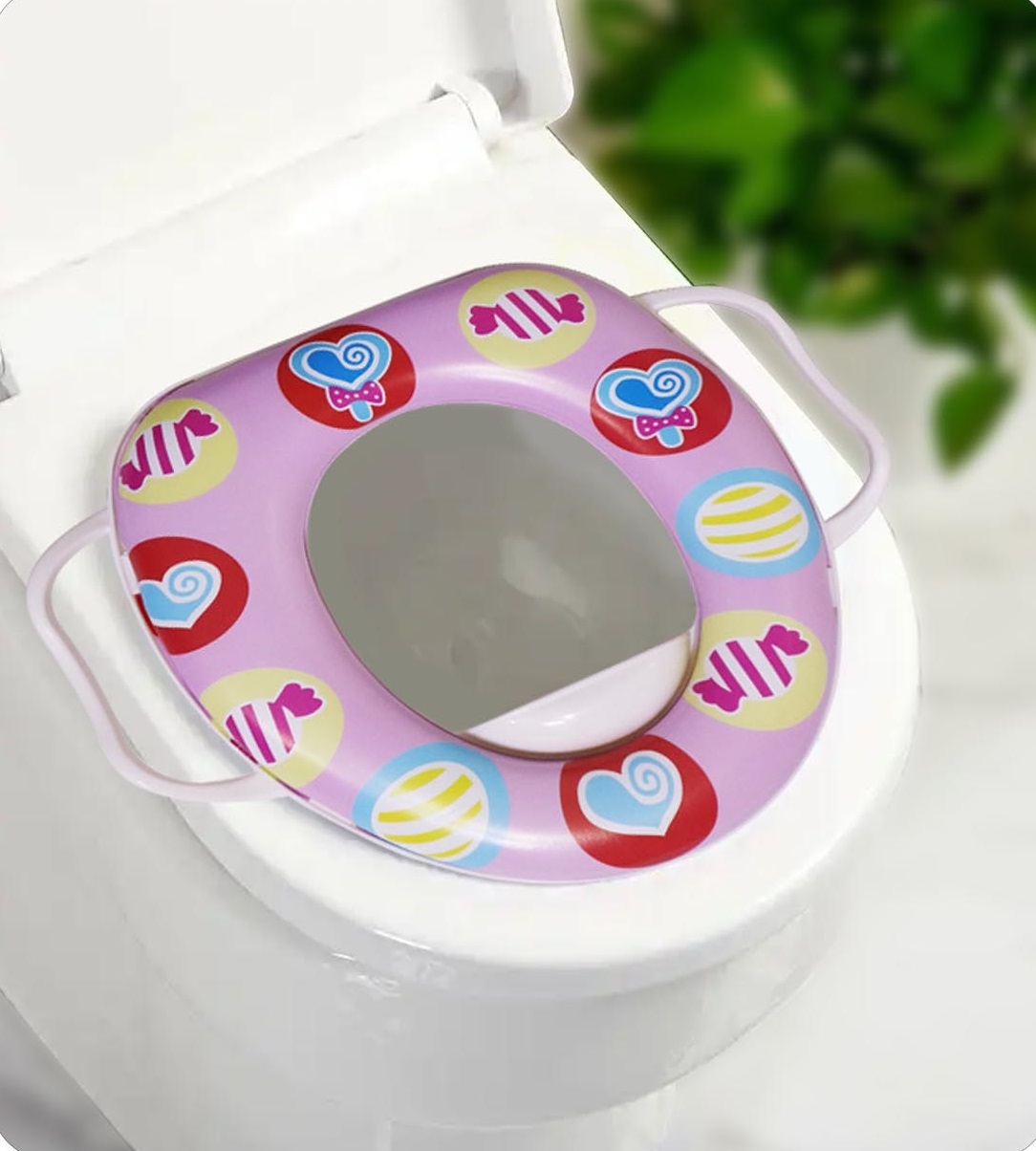 محول مقعد المرحاض للأطفال ناعم ومريح 1 قطعة "537-5"