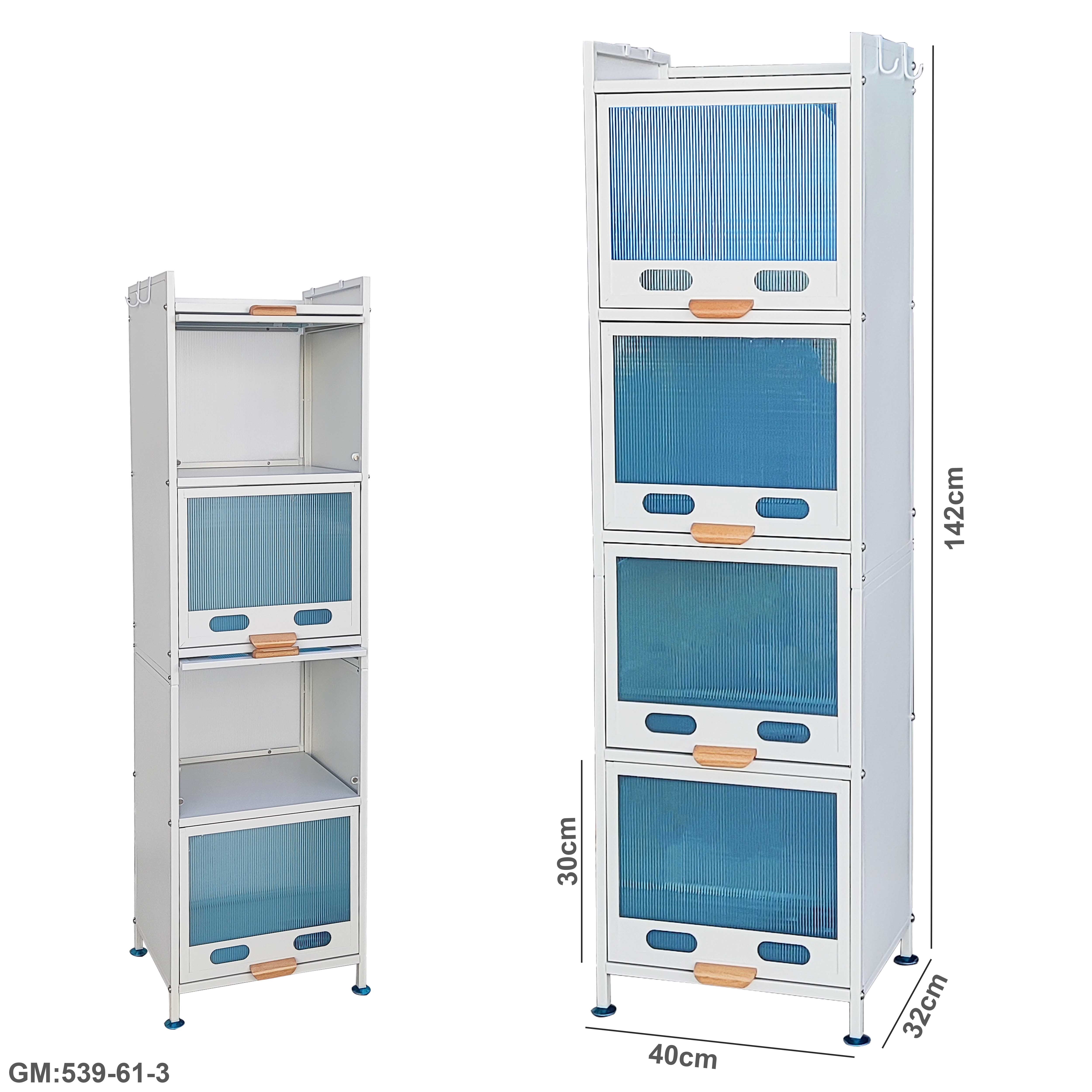 رف تخزين شفاف للأدراج "539-61-3"