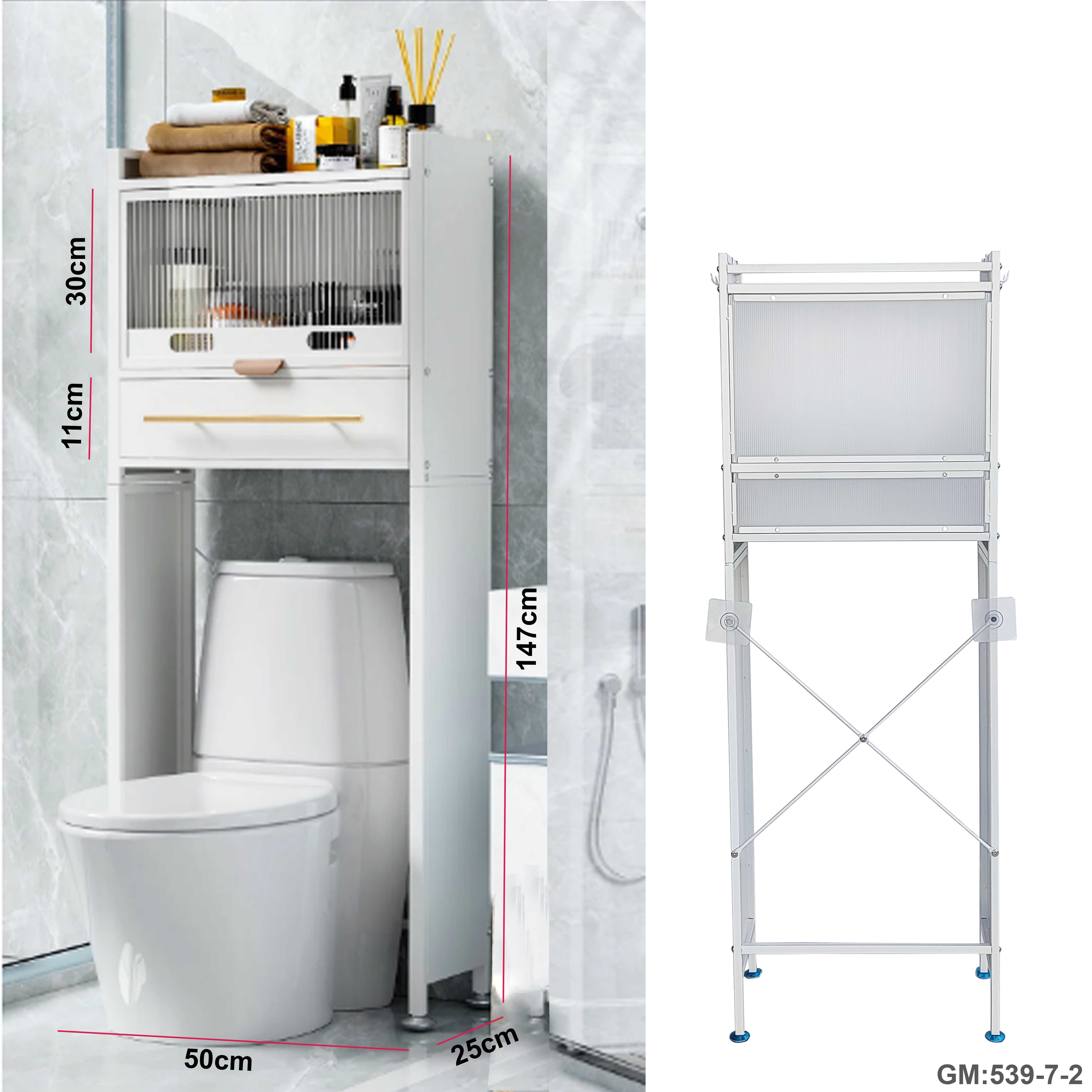 Over The Toilet Storage Cabinet Rack "539-7-2"