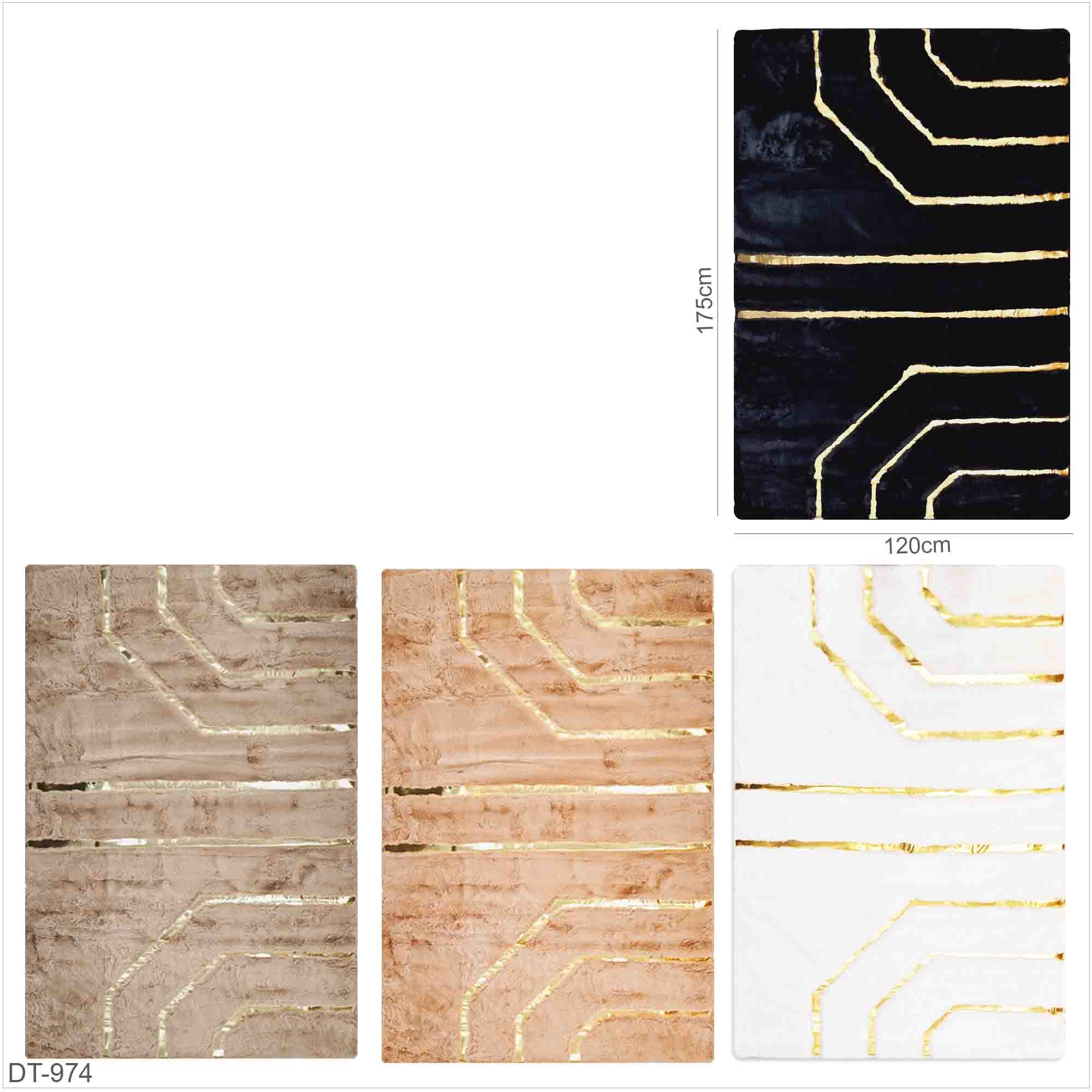 Luxury Bedroom Plush Soft Rug "DT-974"