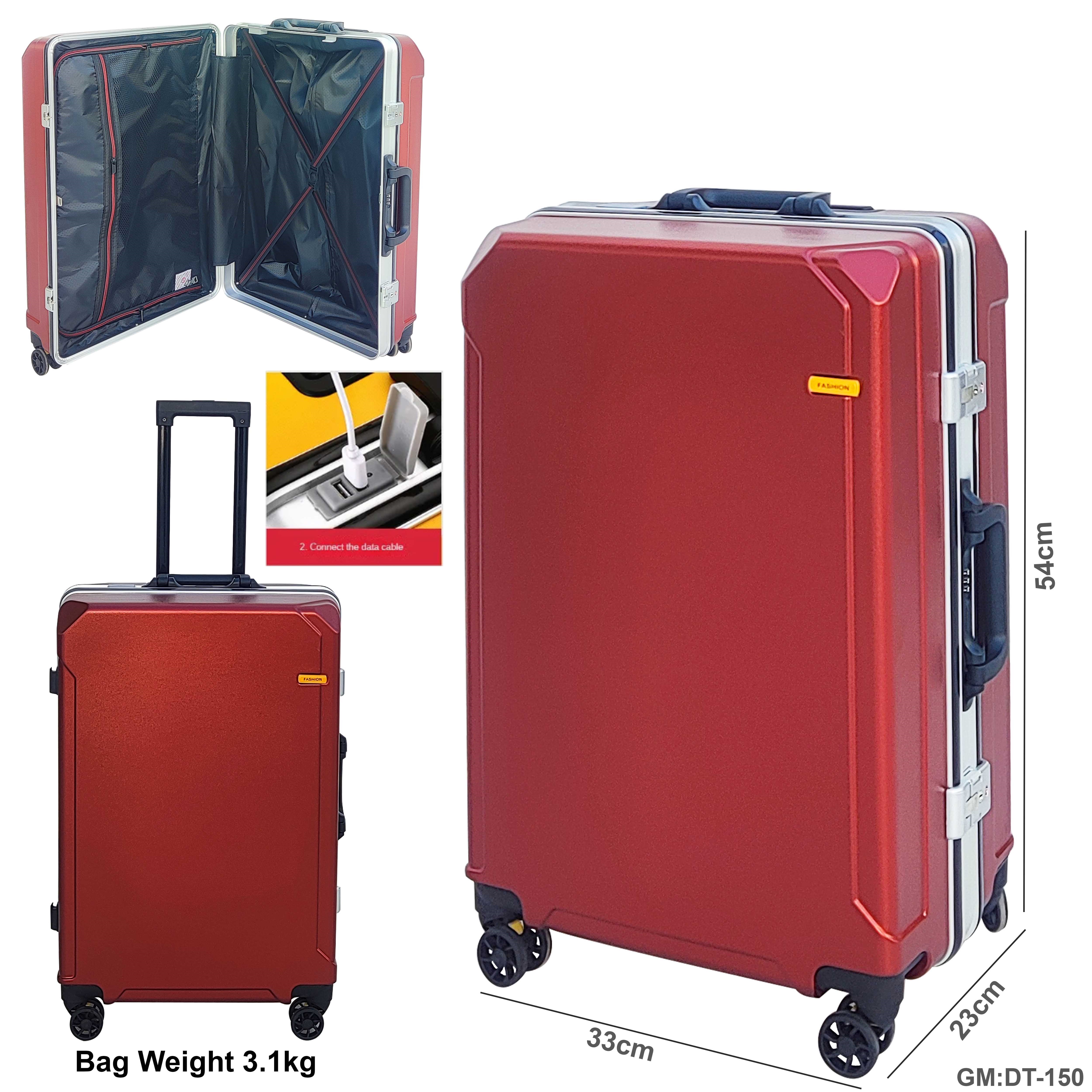 Size20 Rolling Luggage Trolley Suitcases "DT-150"