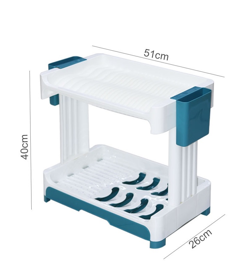 رف تصريف الصحون متعدد الاستخدامات على السطح "539-60-15"