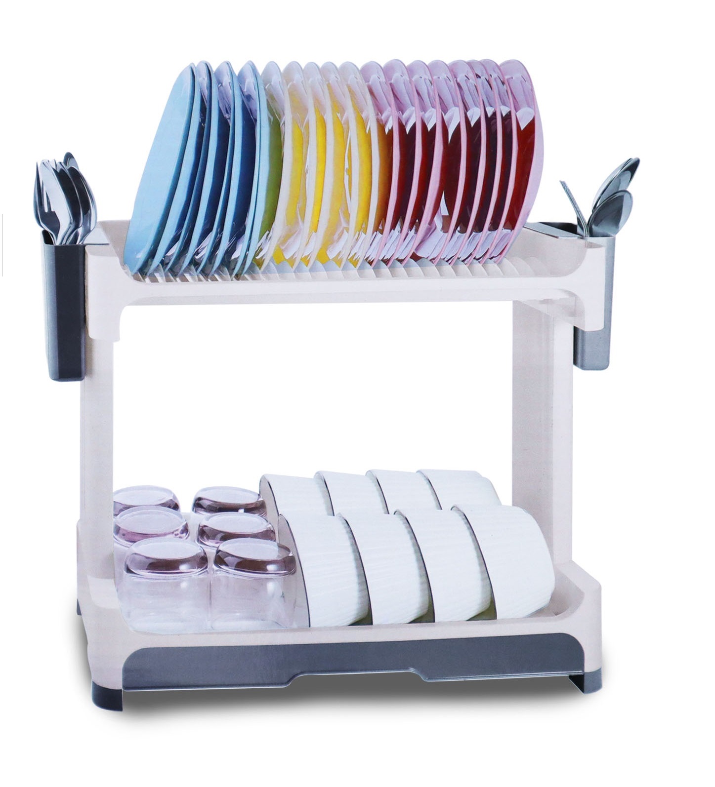 رف تصريف الصحون متعدد الاستخدامات على السطح "539-60-15"