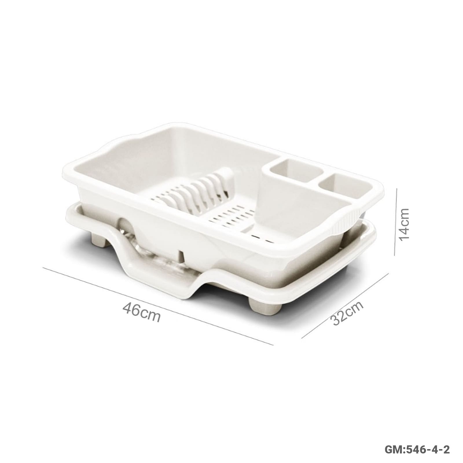 منظم أدوات المائدة صينية الأطباق "546-4-2"