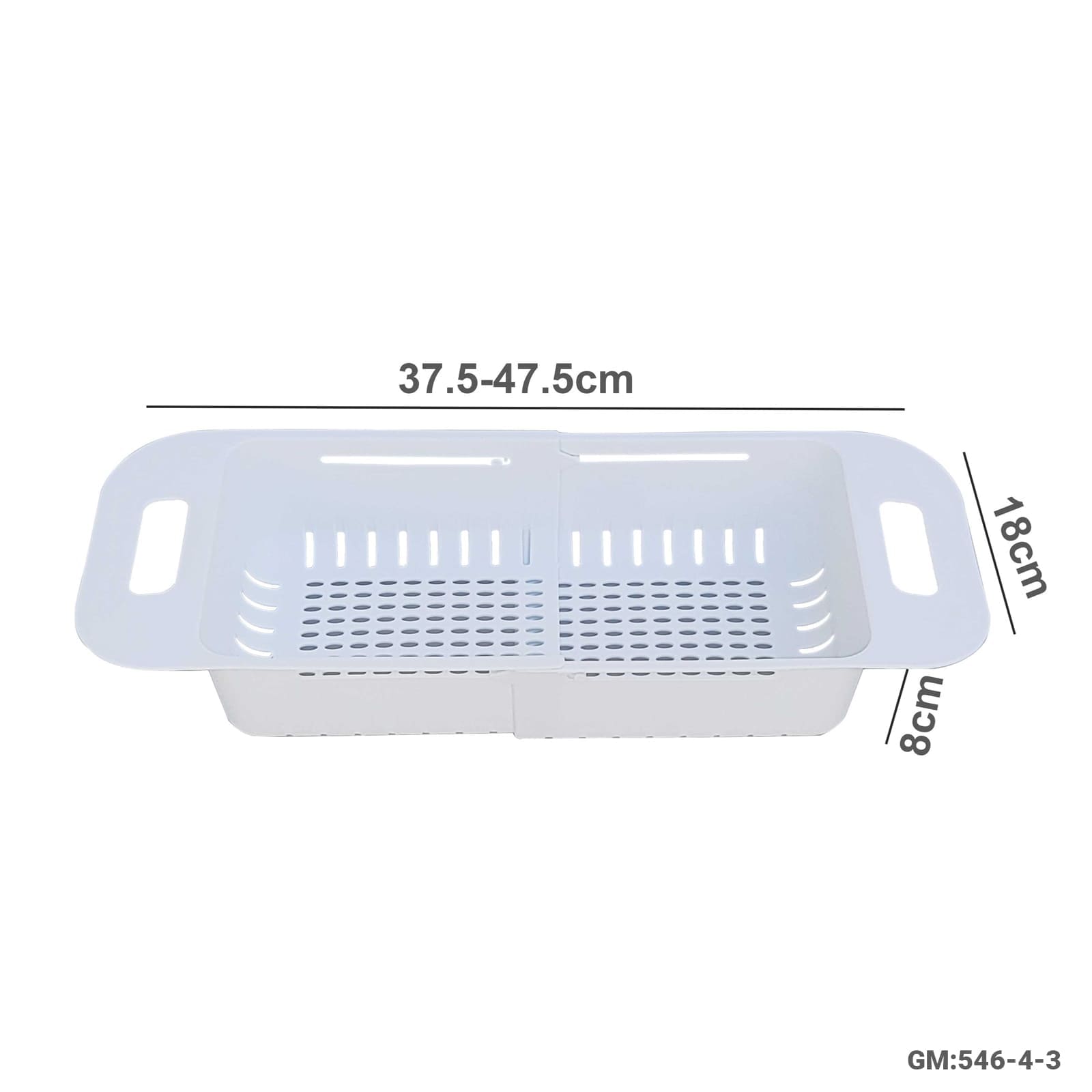 Extendable Over the Sink Fruits & Vegetables Drain Basket "546-4-3"