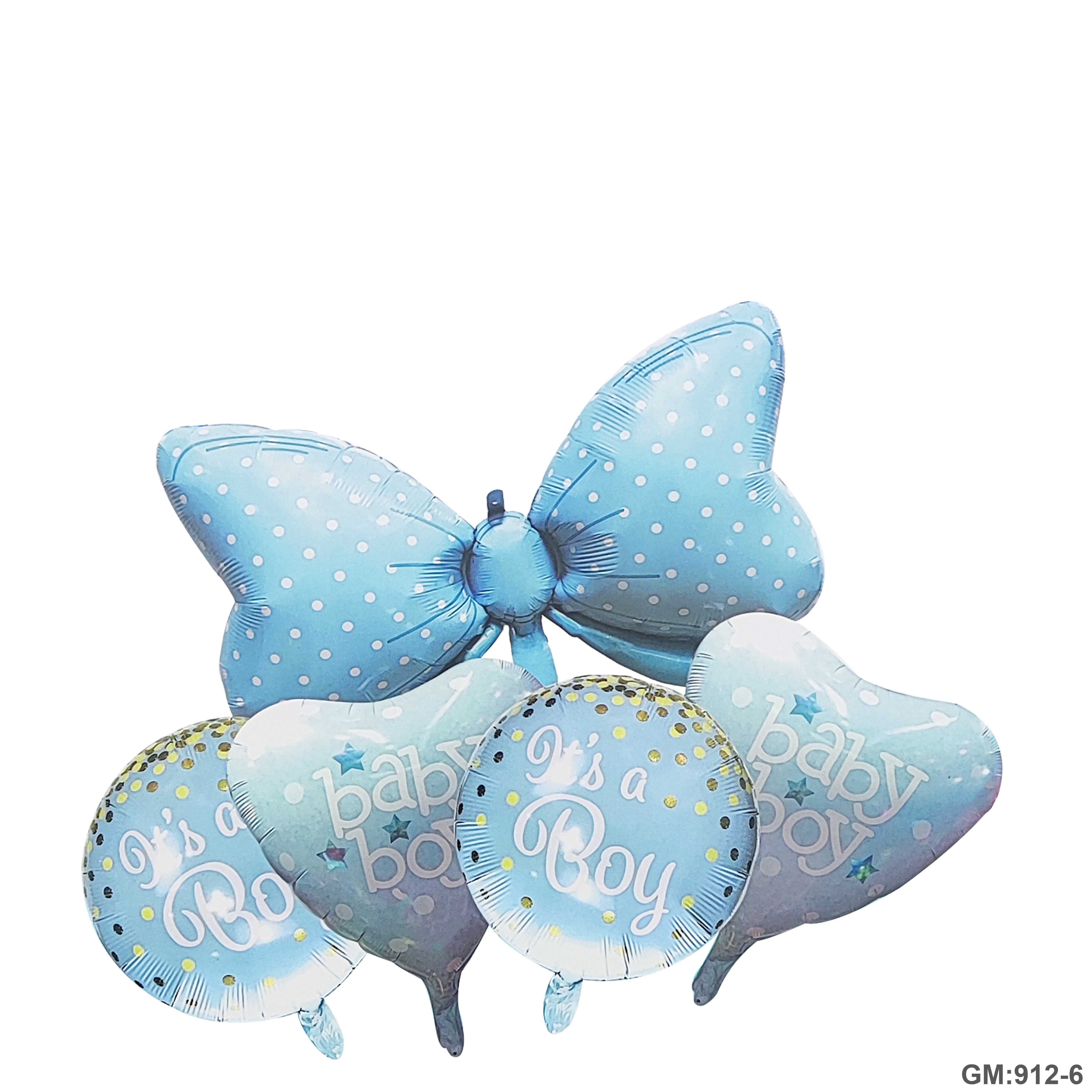 Baby Boy & Girl Foil Balloon "912-6"