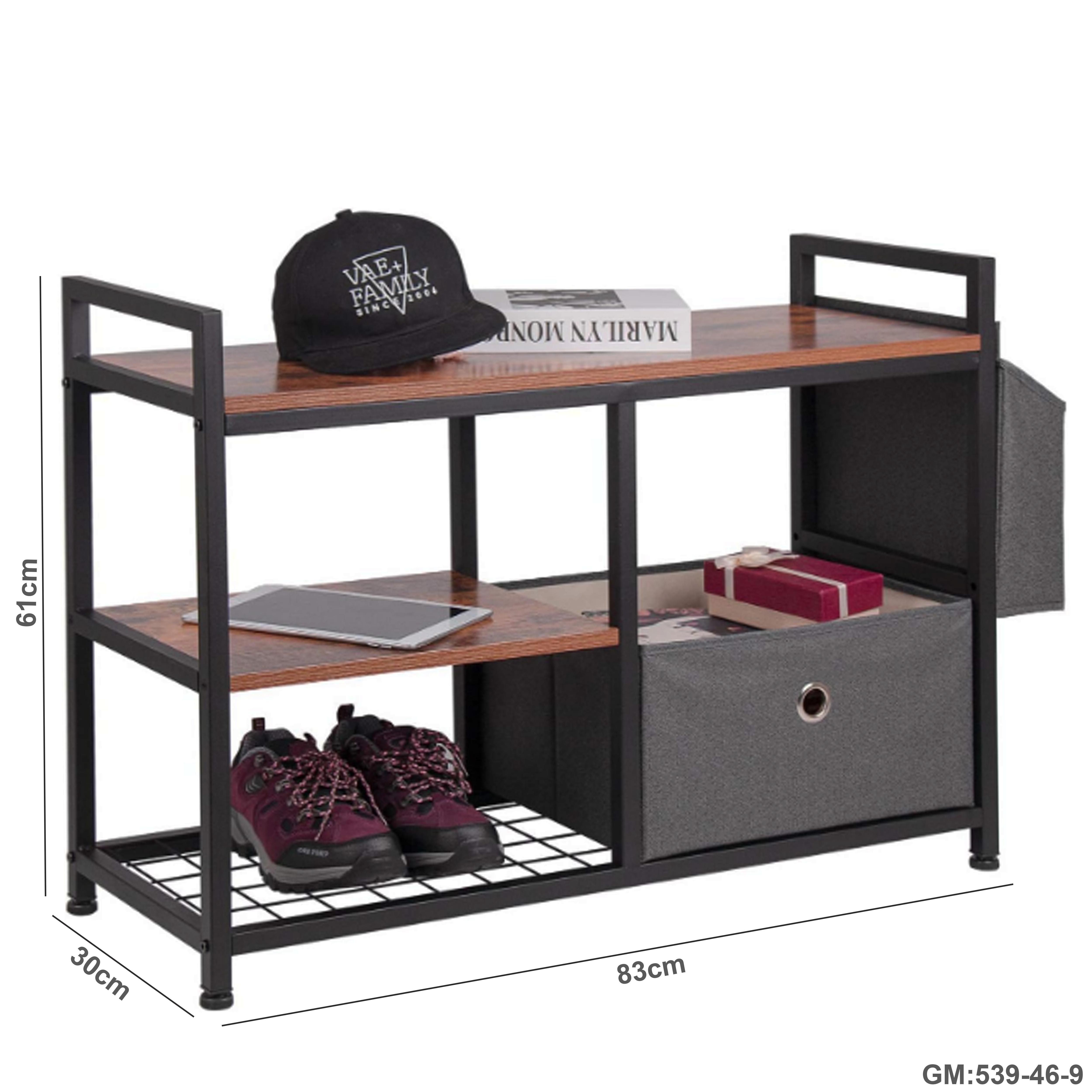رف تنظيم متعدد الطبقات، حامل للأحذية "539-46-9"