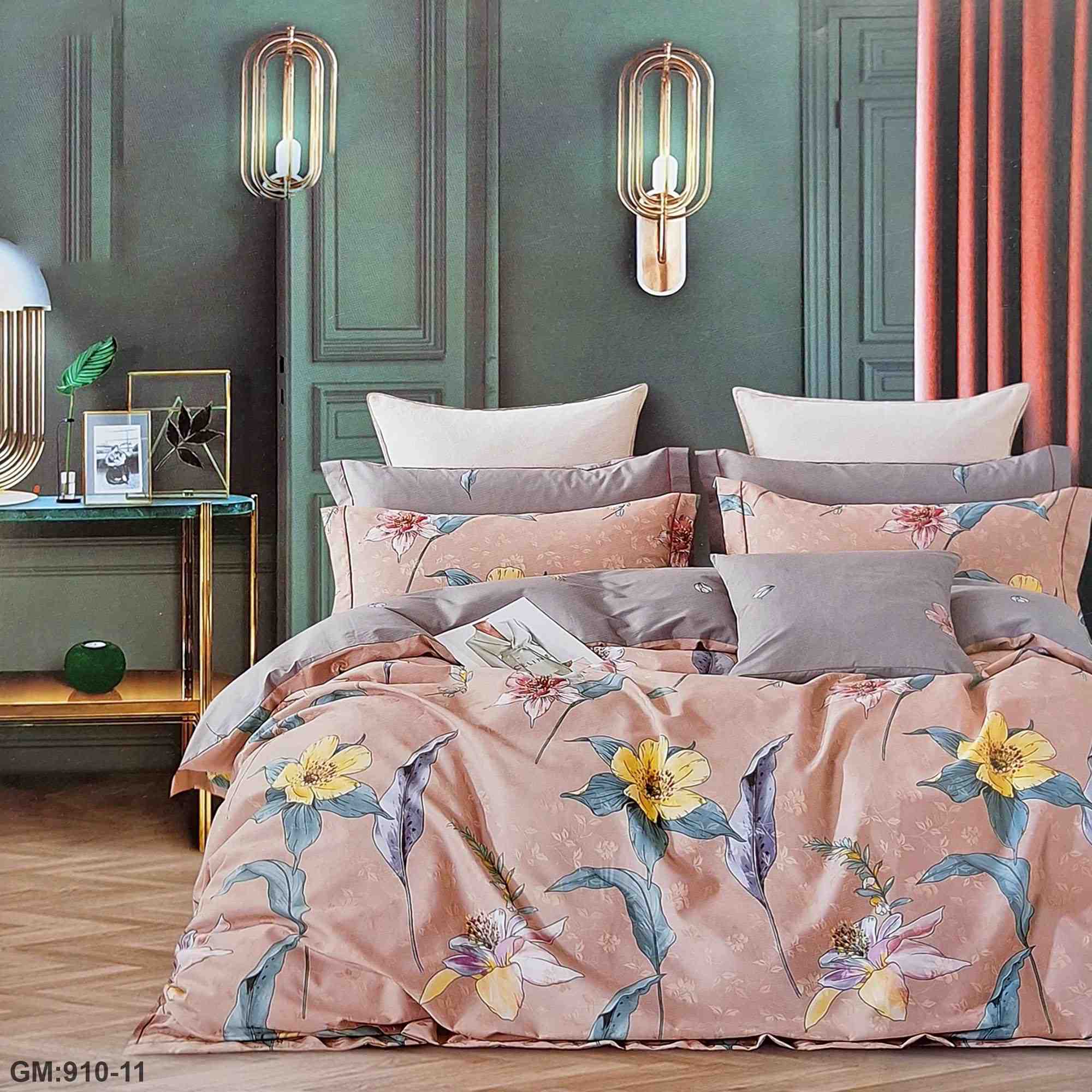 4 piece bed sheet set "cu411-6"