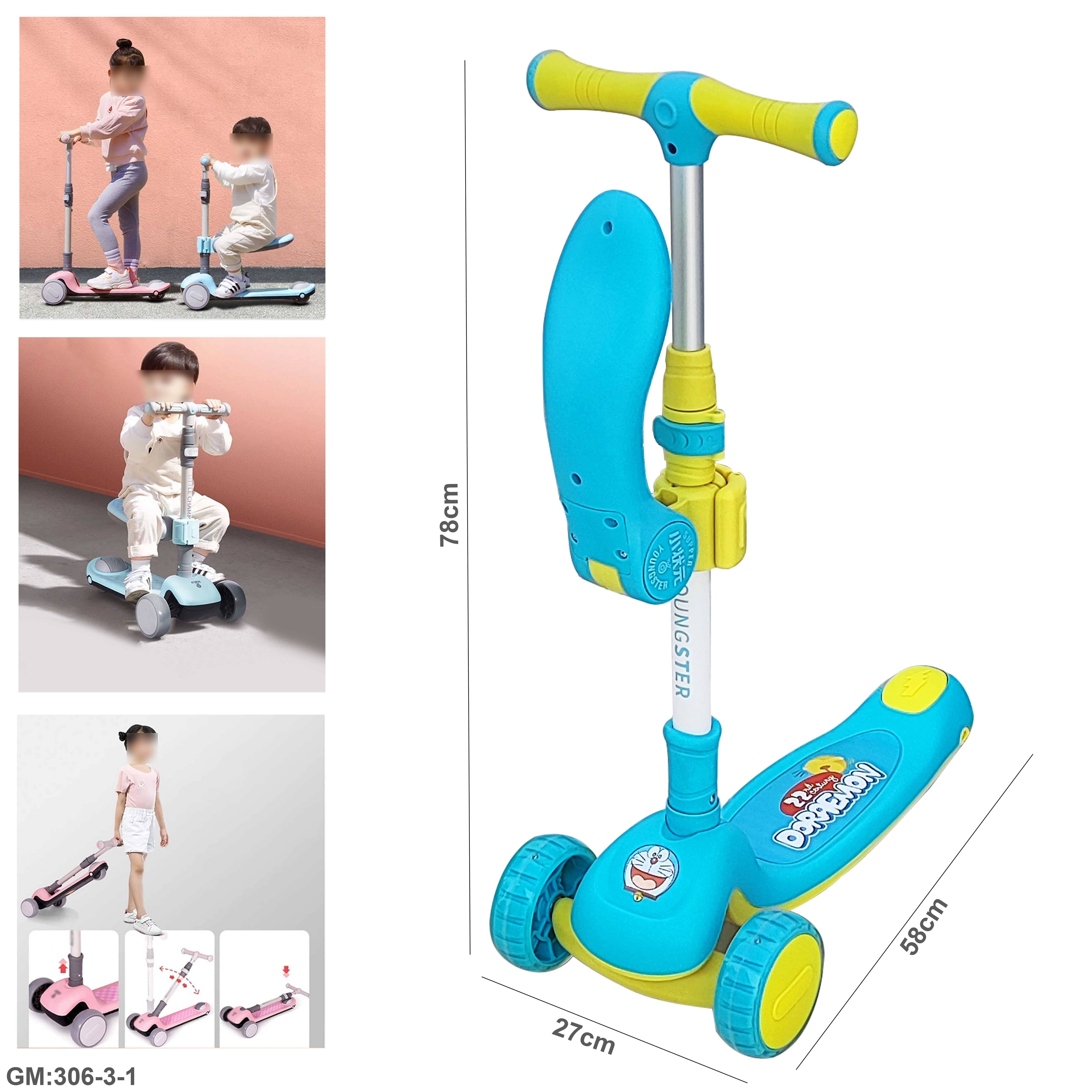 Multiplicational kick scooter "306-3-1"