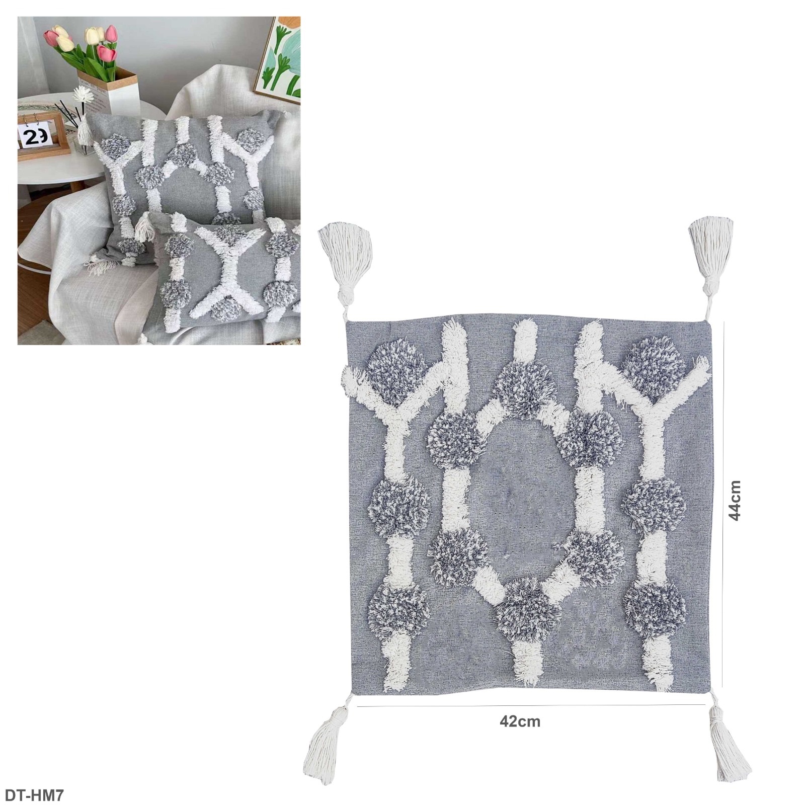 1pcs Cushion Cover "dt-hm7"