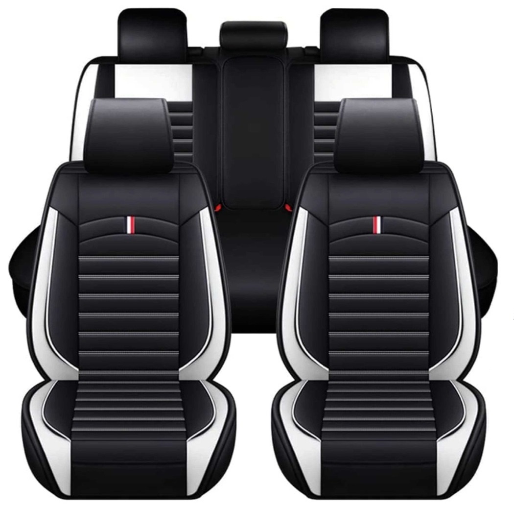 مجموعة كاملة من غطاء مقاعد السيارة من جلد PU