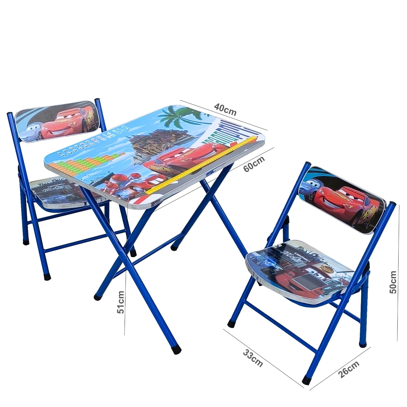 طقم طاولة وكراسي دراسية للأطفال "527-2"