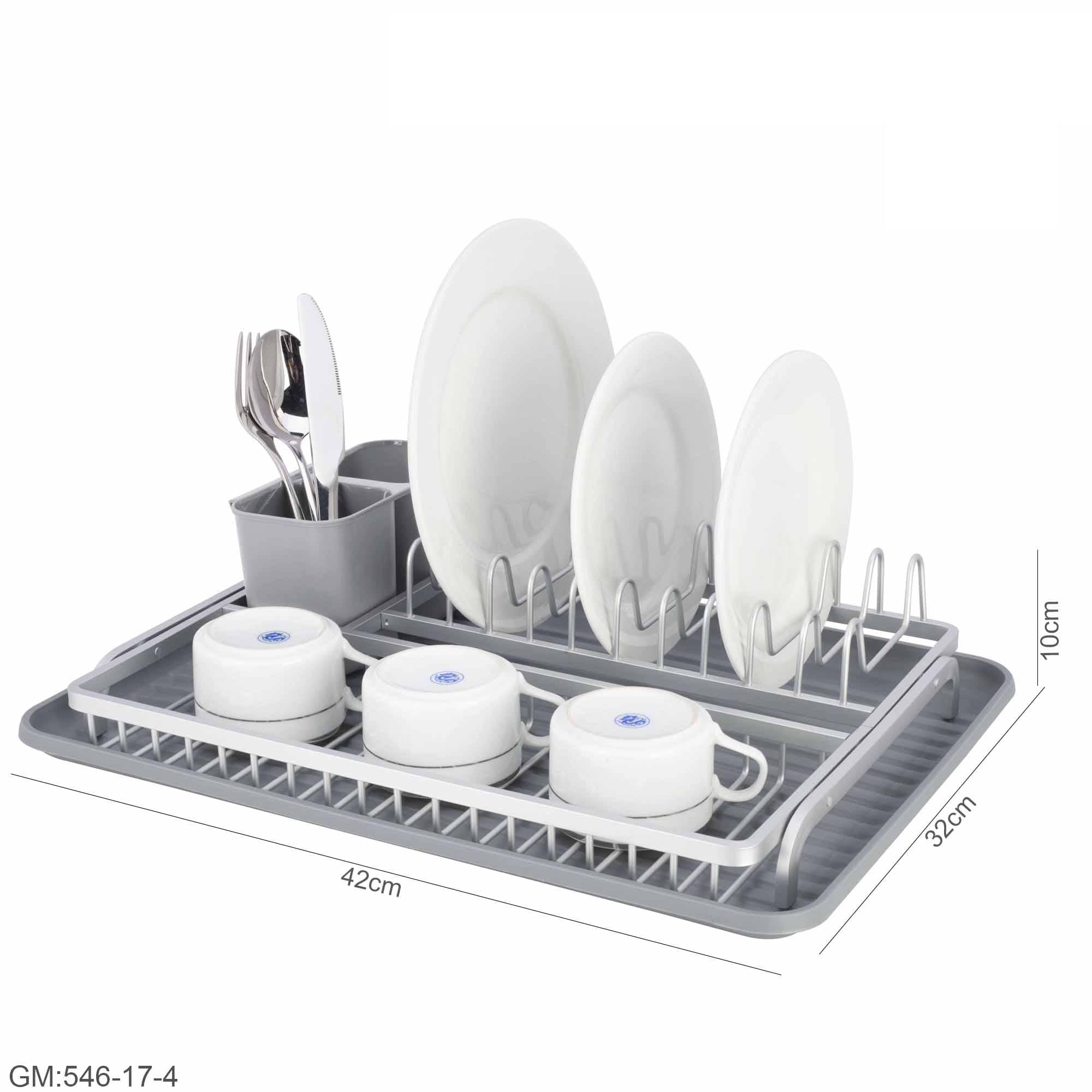 رف تجفيف الصحون من الألومنيوم "546-17-4"