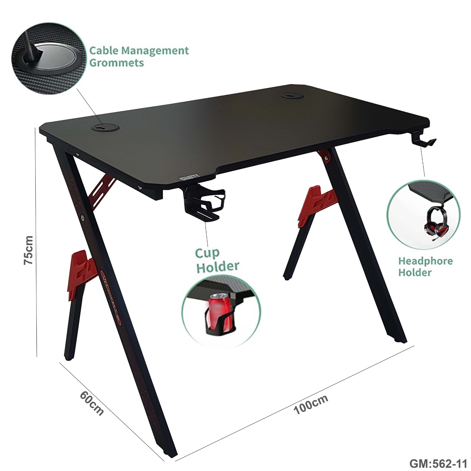 مكتب ألعاب الكمبيوتر "562-11"