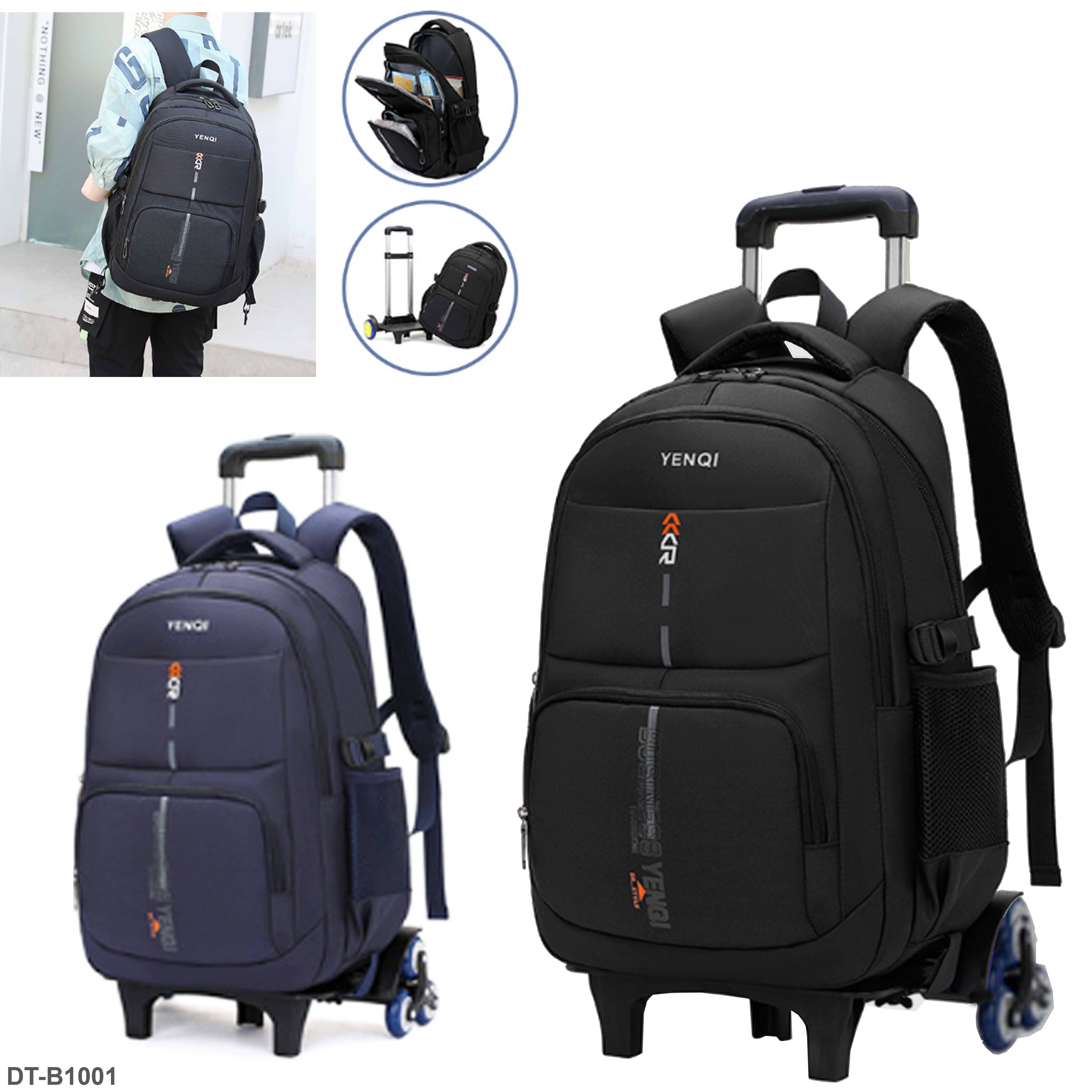 Students Trolley School Backpack Bag "DT-B1001"